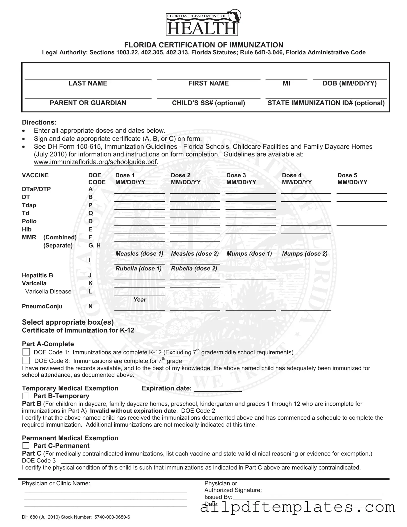 Get 680 Form in PDF