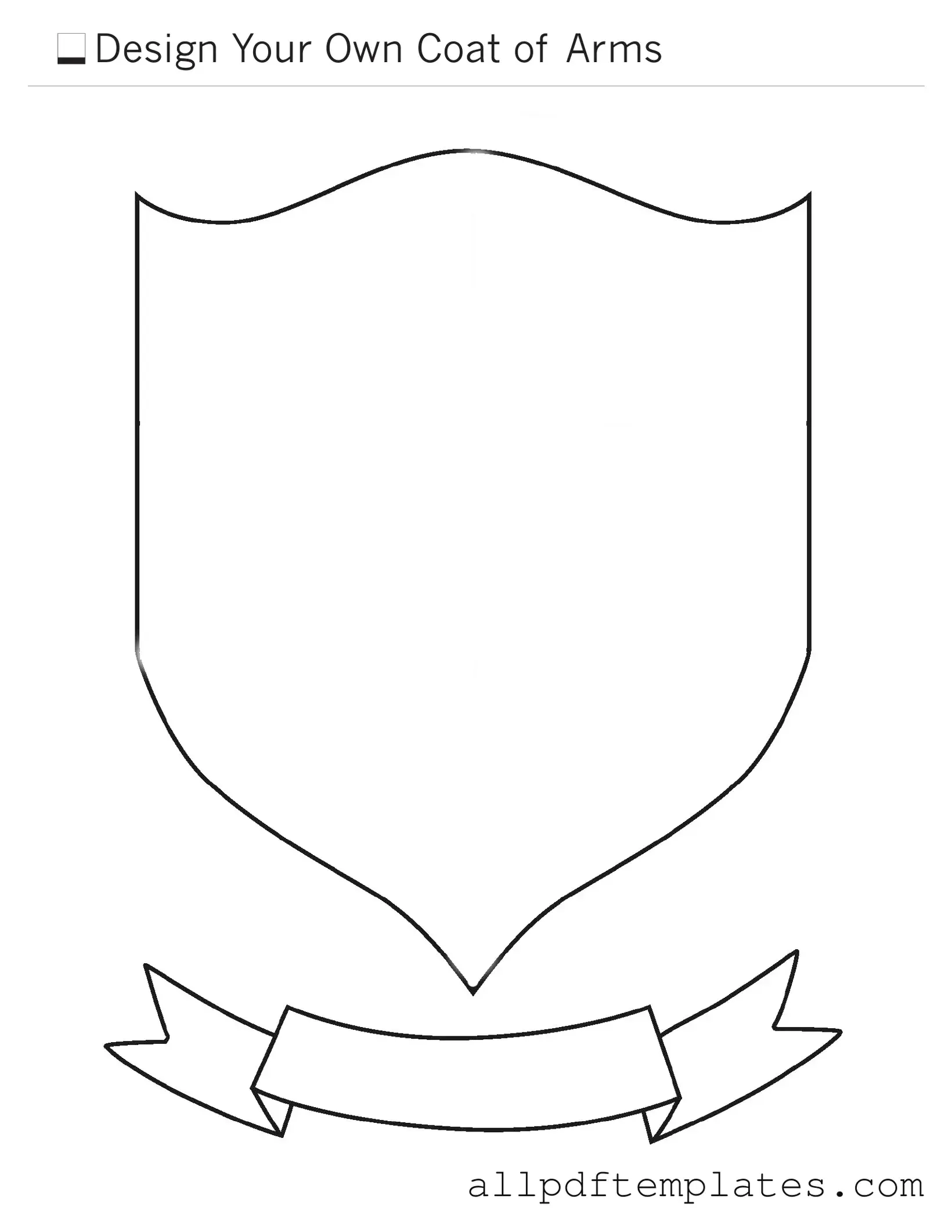 Get Coat Of Arms Form in PDF