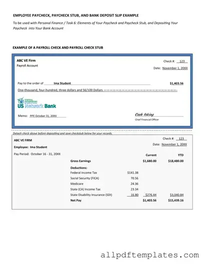 Get Payroll Check Form in PDF