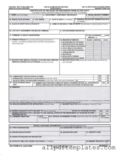 Get Dd 214 Form in PDF