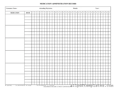 Get Medication Administration Record Sheet Form in PDF